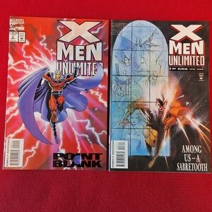 X-Men Unlimited Issues #2 and #3 1993 Marvel Comics NM-MINT